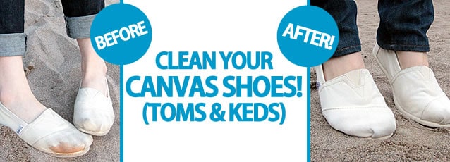 Ducks 'n a Row: How To Clean White Canvas Sneakers
