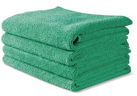 Beautiful, wonderful microfiber terry cloths.