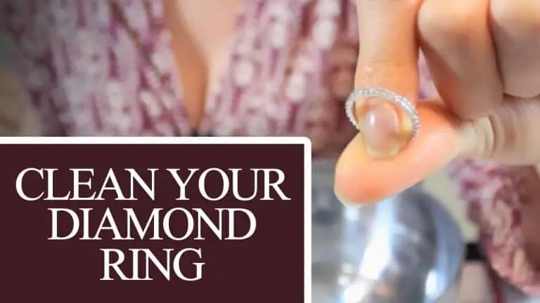 clean a diamond ring