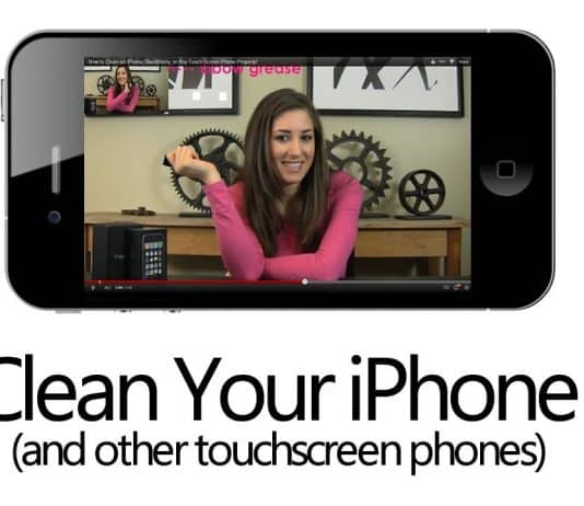 Clean Your iPhone (Or Any Touchscreen Phone)