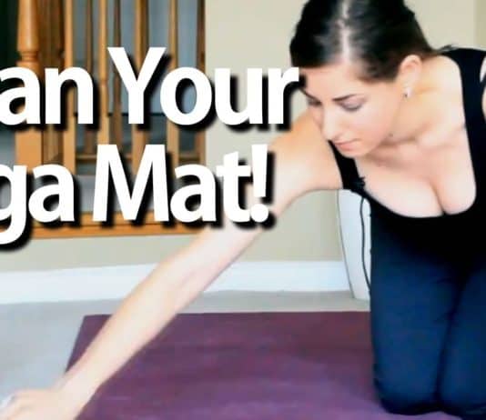 How To Clean Your Yoga Mat!