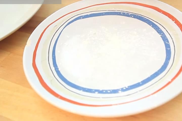 clean plate scuff marks