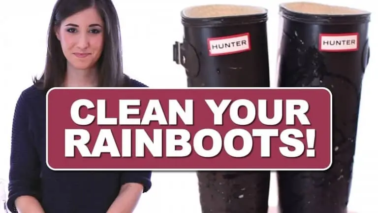 Clean Rain Boots