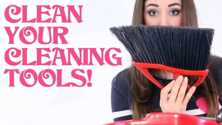 clean your cleaning tools