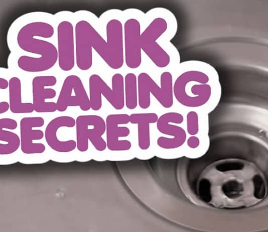 Sink Cleaning Secrets! sink cleaning secrets