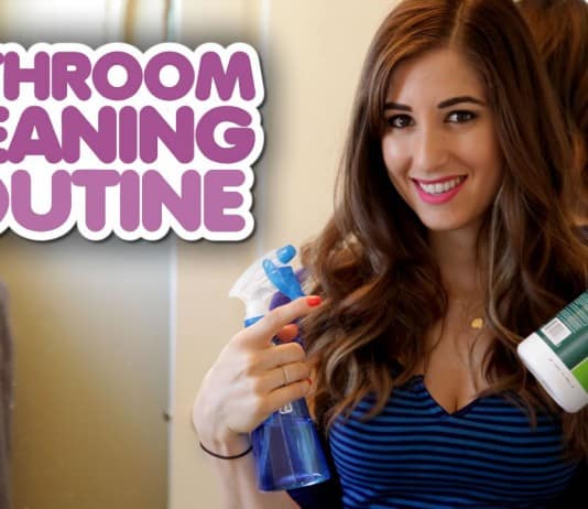 My Easy Daily Bathroom Cleaning Routine! daily bathroom cleaning