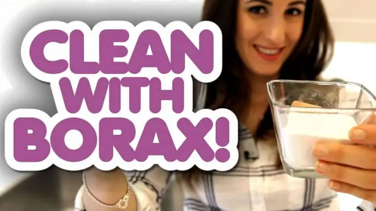 clean with borax