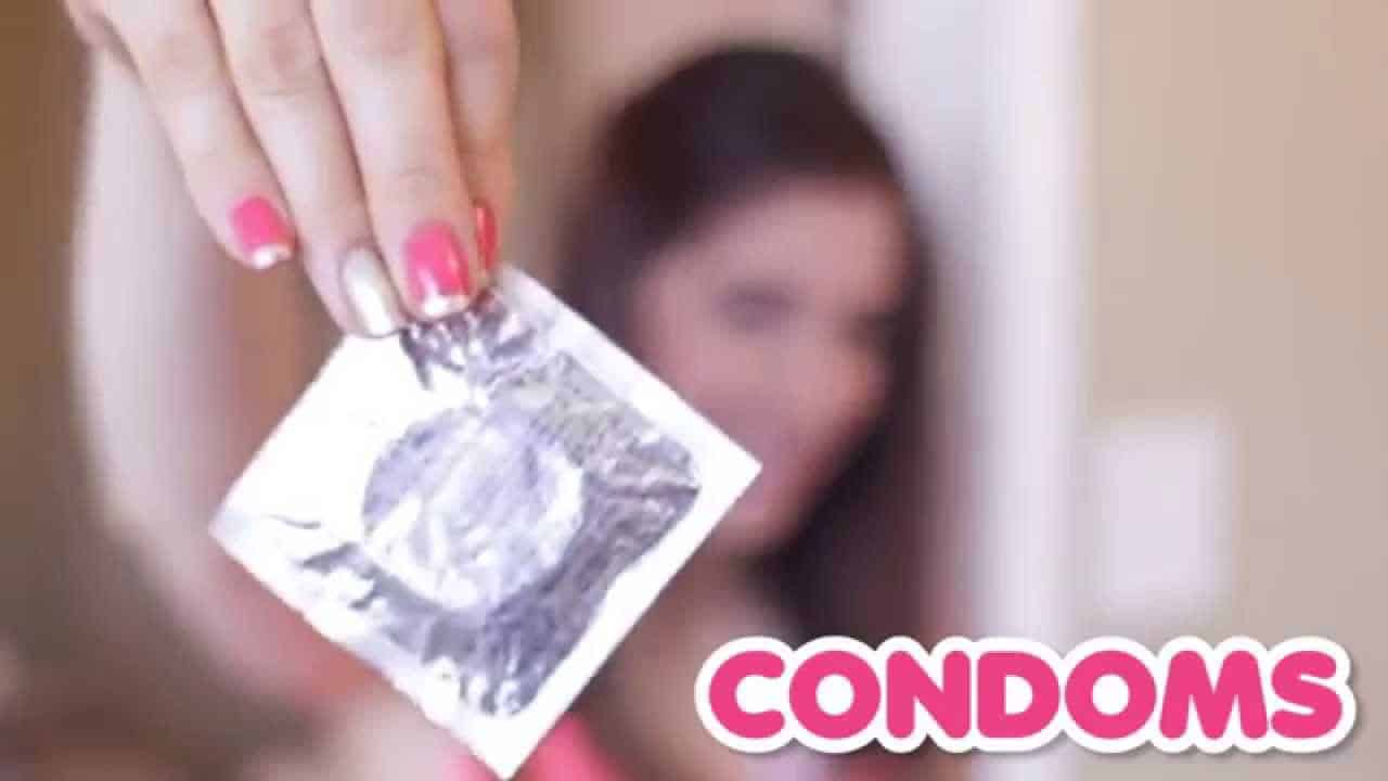Image result for throwing the condom away