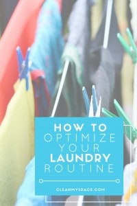 optimize your laundry