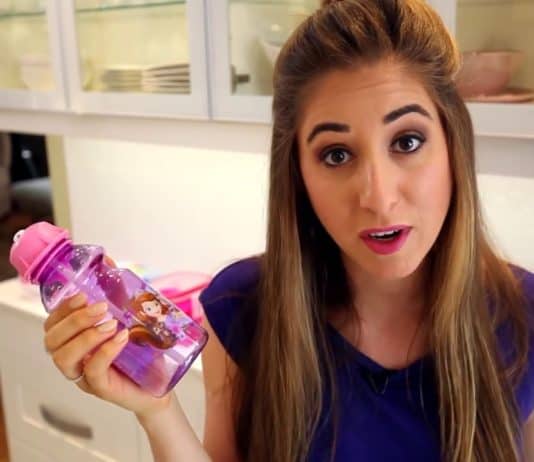 All About Lunch Containers! melissa with bottle