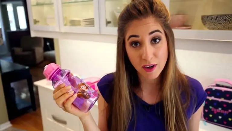 melissa with bottle