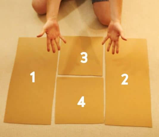 Make Your Own Shirt Folding Board for Super Cheap!!