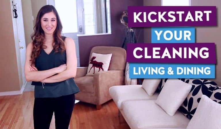 Living Room & Dining Room: Kickstart Your Cleaning