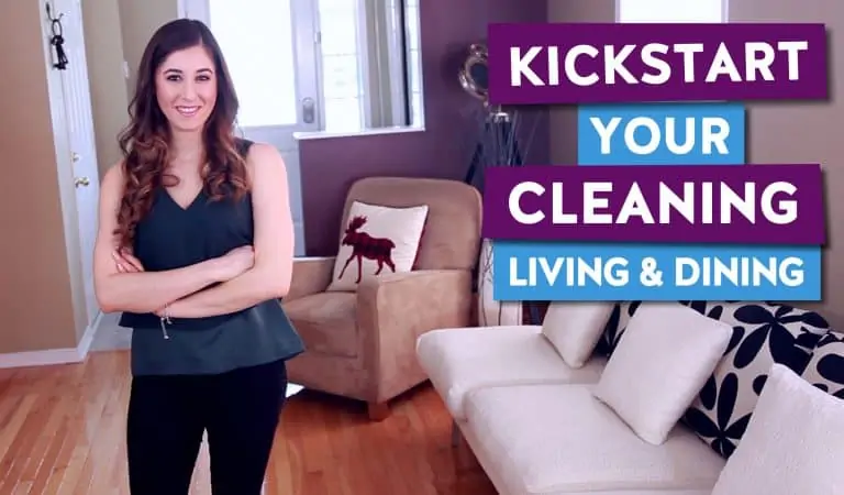 Living Room & Dining Room: Kickstart Your Cleaning Living Room & Dining Room: Kickstart Your Cleaning