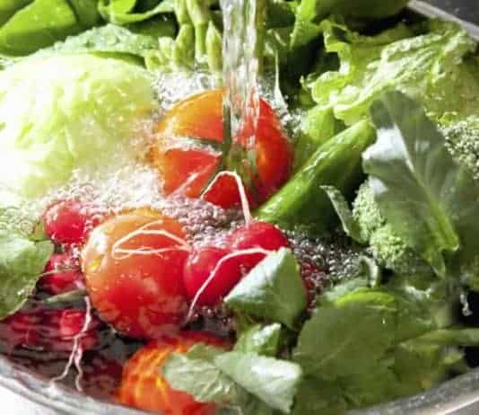 7 Great Ways to Use Hydrogen Peroxide! vegetable rinse