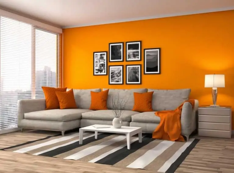 orange room