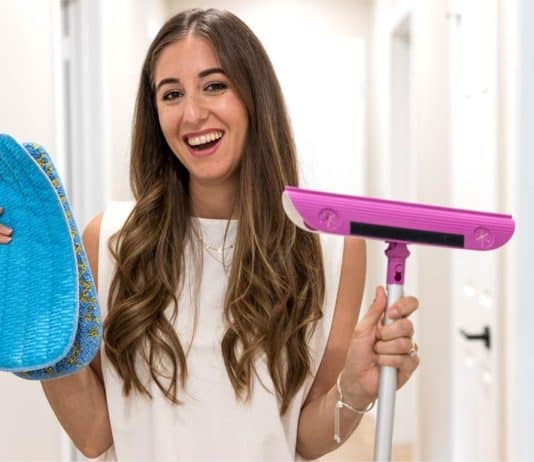 Cleaning Expert Melissa Maker Introduces The New Maker’s Mop — and It’s Shaped Like a Taco The Maker's Mop