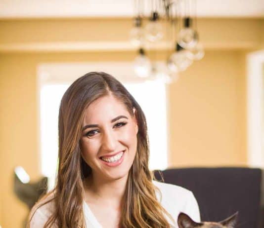 Pet Cleaning Tips: Pet Items You Should Be Cleaning Melissa Maker sitting with her cat