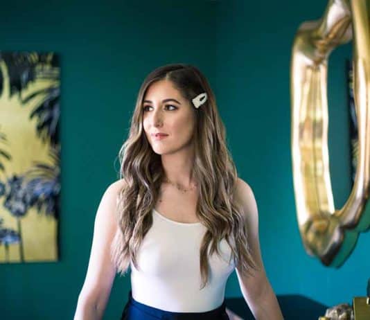 My Best Cleaning Hacks: 6 Cleaning Tips Melissa in white tank top standing in front of green wall