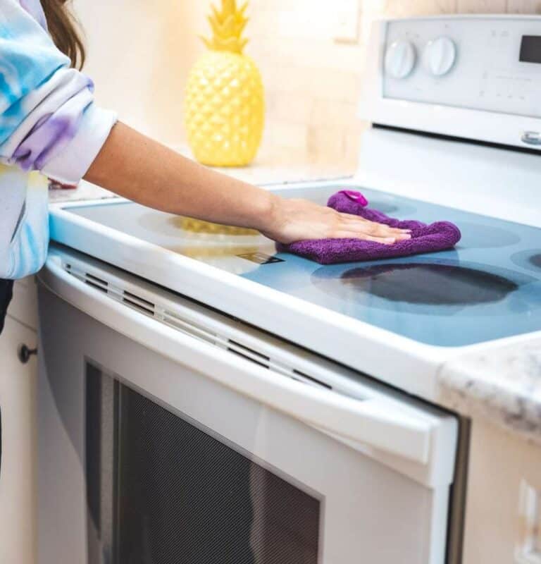 cleaning oven